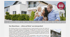 Desktop Screenshot of massivhaus-massivbau.de